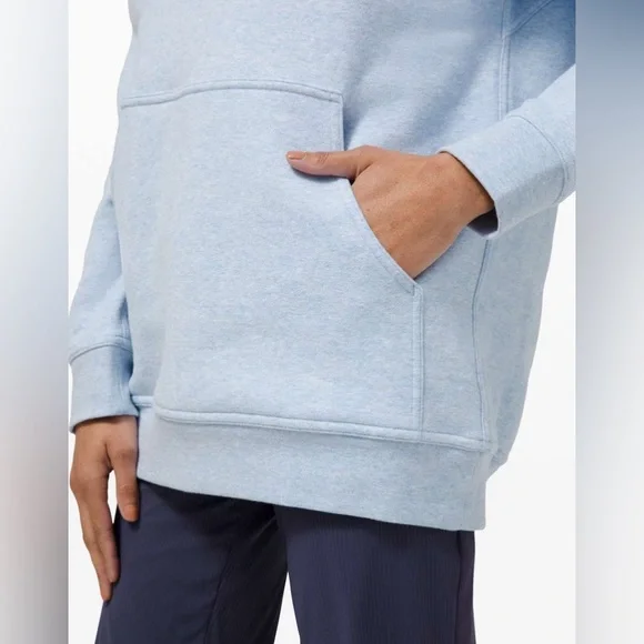 NWOT Lululemon All Yours Hoodie Heathered Core Ultra Light Grey - Picture 3 of 8